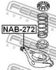 FEBEST NAB-272 Control Arm-/Trailing Arm Bush